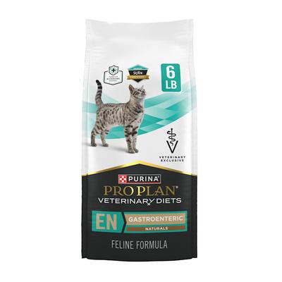 Purina Pro Plan Veterinary Diets EN Gastroenteric Naturals Feline Formula Dry Cat Food, 6 lbs.