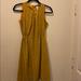 Anthropologie Dresses | Anthropologie Girls From Savoy Silk Dress | Color: Gray/Yellow | Size: 2