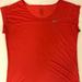 Nike Tops | Nike Women’s Dri-Fit Shirt | Color: Orange/Red | Size: M