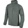 Helikon-Tex Men's Alpha Hoodie Jacket Grid Fleece Shadow Grey Size S