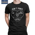 T-shirt à col rond en pur coton pour hommes vêtements d'été The Answer to Life The Ticks and