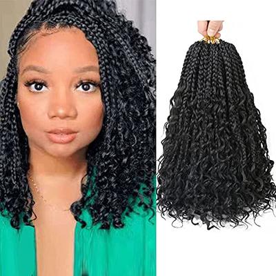  Goddess Box Braids Crochet Hair for Woman 12 Inch 7