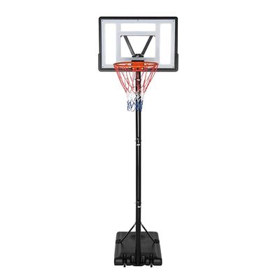 7-10 ft Height Adjustable PVC Portable Basketball Stand