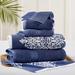 Modern Threads Artesia Damask 6 Piece Yarn Dyed Jacquard Towel Set