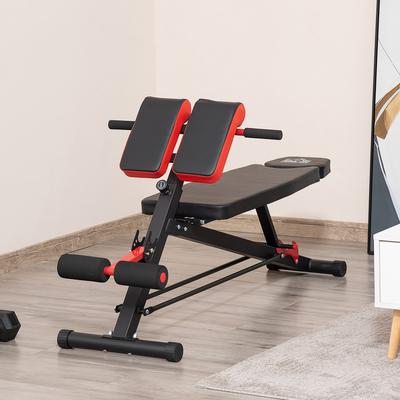 Soozier Adjustable Workout Bench Sit-Up Bench with 2 Decline Angles