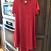 Lularoe Dresses | Lularoe Short Sleeve Dress | Color: Red | Size: S