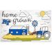 Fan Creations Home Grown Sign Wall Décor in Black/Blue/Brown | 11 H x 19 W x 0.25 D in | Wayfair C2010-Middle Tennessee State