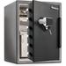 Sentry Safe Digital Security Safe w/ Dual-Lock in Black | 23.8 H x 18.6 W x 19.3 D in | Wayfair SFW205UPC