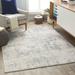 White 79 x 0.35 in Area Rug - Trent Austin Design® Griffiths Abstract Gray/Cream Area Rug Polypropylene | 79 W x 0.35 D in | Wayfair