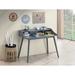 George Oliver Desk w/ Hutch Wood in Gray | 36.5 H x 44.5 W x 23.5 D in | Wayfair CB539C41D108402DA6D65D3997114FCC