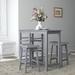 Lark Manor™ Askins 2 - Person Counter Height Dining Set Wood in Gray | Wayfair C36A800198FE41E9BB5E38CDA45F6FD8