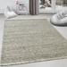 Gray 66 x 42 x 0.28 in Area Rug - Gracie Oaks Allessa Striped Handwoven Natural Area Rug Nylon/Wool | 66 H x 42 W x 0.28 D in | Wayfair