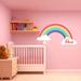 Trinx Rainbow Nursery Decal w/ Personalized Name - RB3 Vinyl in Red | 10 H x 20 W in | Wayfair C87357D42C6F4C9C8B6CA369B11E8879