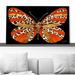 Mercer41 Leopard & Gold Butterfly (Horizontal) By Jodi - Graphic Art in Black | 18 H x 30 W x 1 D in | Wayfair 67B5F19F2744440D928C899A593F8585