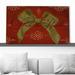 The Holiday Aisle® Deck The Halls (Horizontal) By Jodi - Graphic Art Plastic/Acrylic in Red | 28 H x 48 W x 1.5 D in | Wayfair