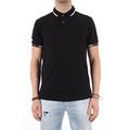 Emporio Armani Cotton Black Polo Shirt M