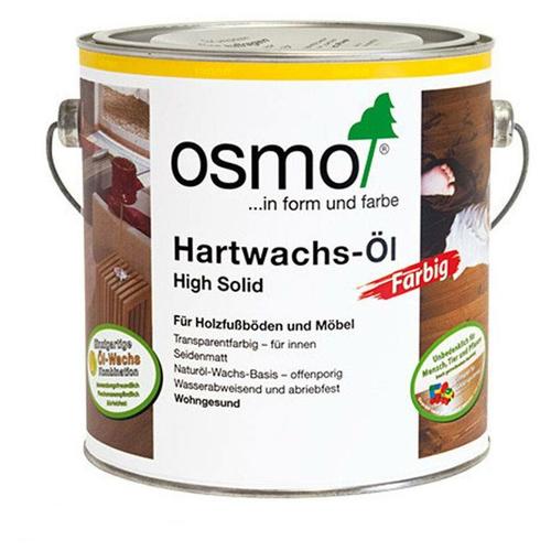 Osmo Hartwachs-Öl 2,5 ltr.3040 Weiß