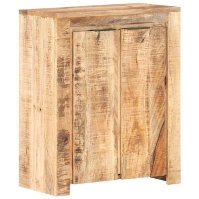 Vidaxl - Sideboard 59x33x75 cm Raues Mangoholz Image