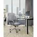 High Back Professional Managers Faux Leather Chair with Chrome Base and Removable Sleeves