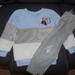 Disney Matching Sets | Disney Frozen Ii 2-Pc Multi Color Outfit New | Color: Blue/Gray | Size: 2tg