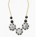 Kate Spade Jewelry | Kate Spade New York Be Bold Statement Necklace | Color: Black/White | Size: Os