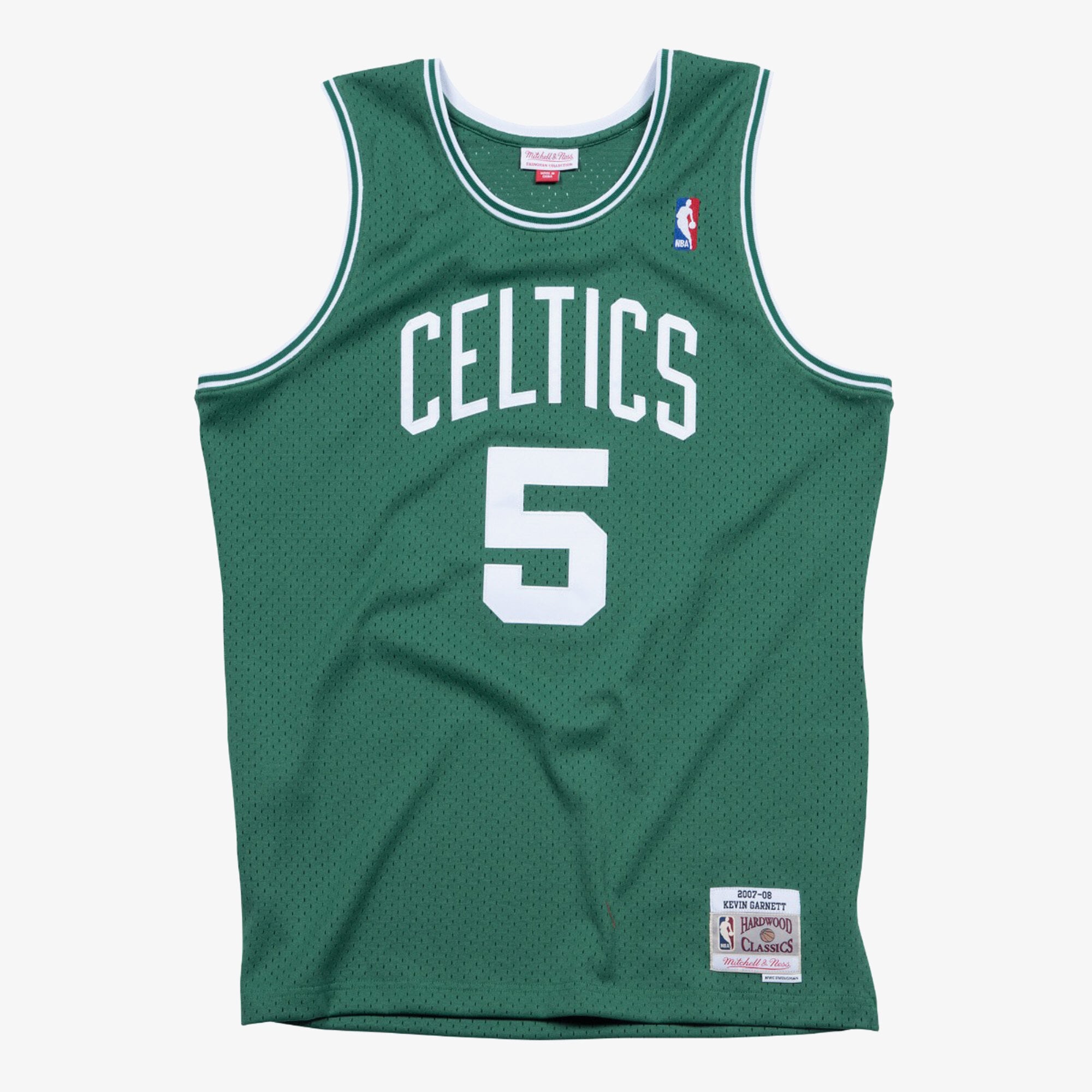 Maillot Swingman Extérieur Boston Celtics 2007-08 Mitchell & Ness – Vert – Kevin Garnett - Homme Taille: M