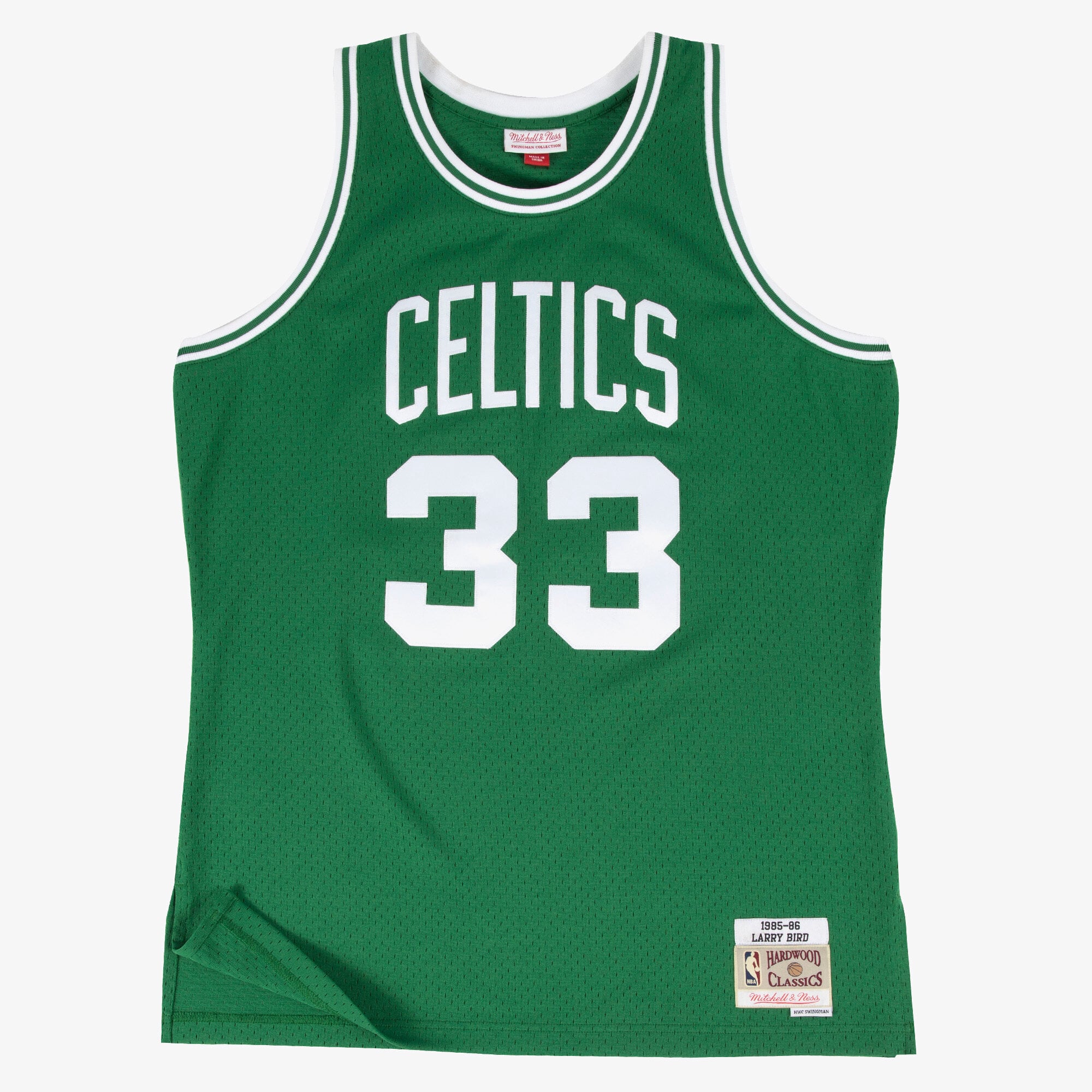 Maillot Swingman Boston Celtics 1985-86 Mitchell & Ness – Vert – Larry Bird - Homme Taille: S