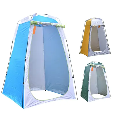 Tente de douche extérieure portable toilette de camp abri de pluie pour le camping et la plage