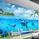 DolDave-Papier Peint Mural 3D Personnalisé Imperméable Peinture Murale pour Chambre d'Enfant et