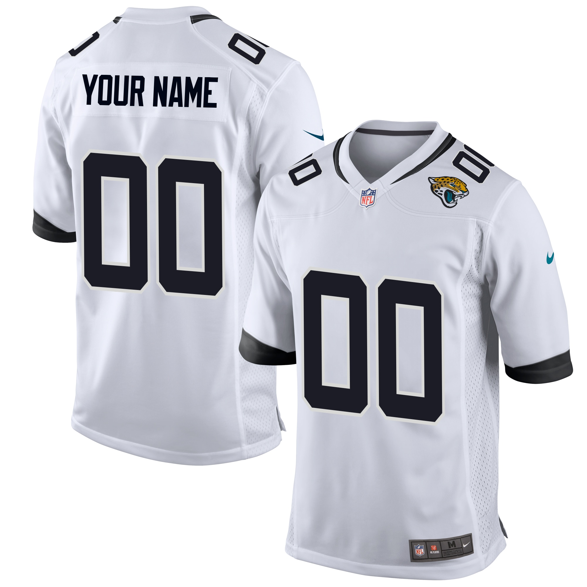 Jacksonville Jaguars Game Auswärtstrikot - Personalisiert - Jugendliche Image