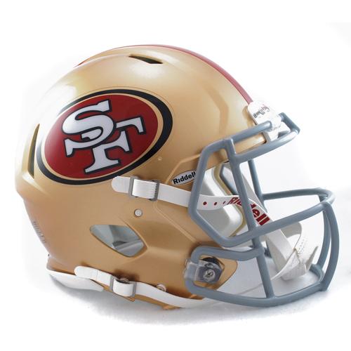 San Francisco 49ers Original-Speed-Helm in Lebensgröße