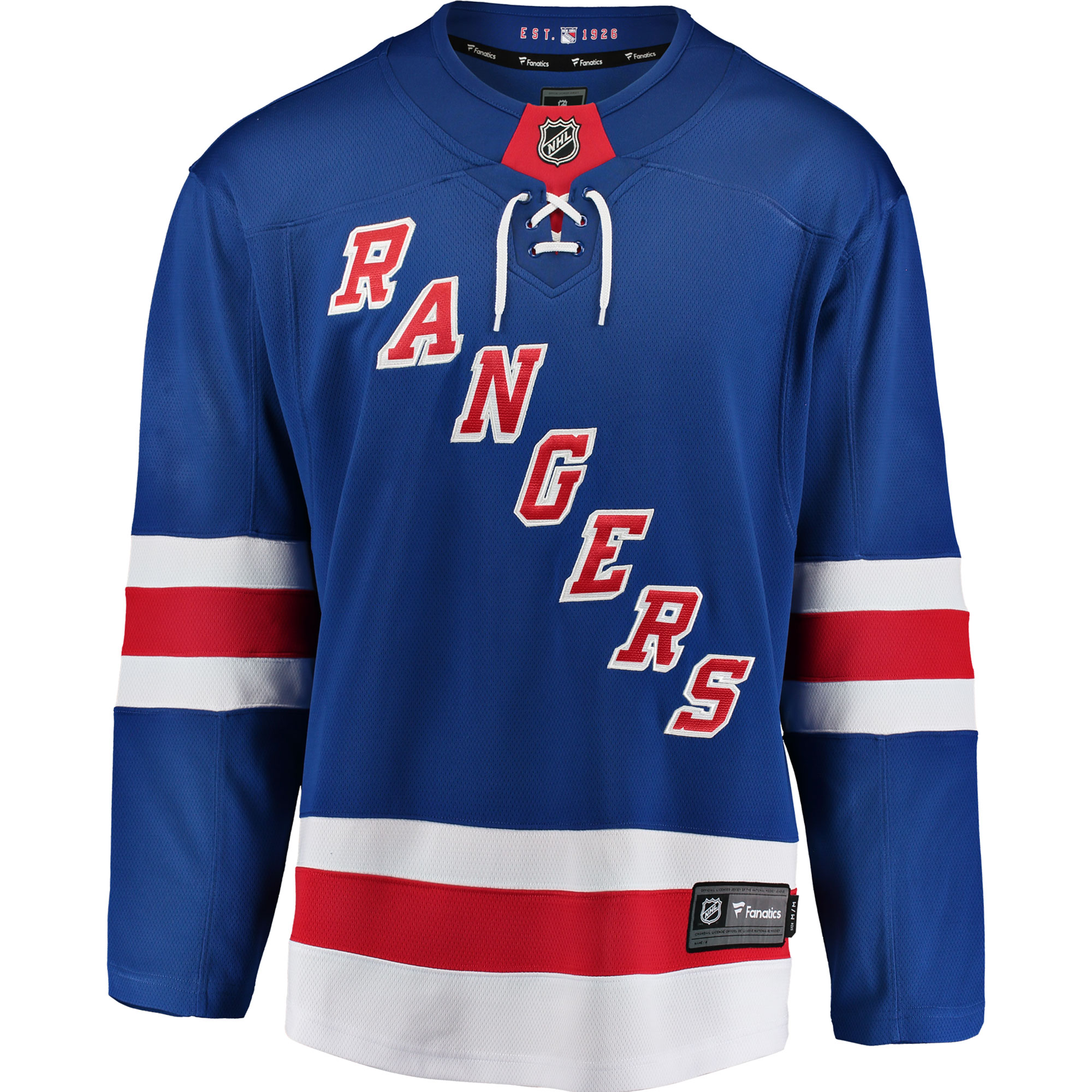 New York Rangers Fanatics Branded Breakaway Heimtrikot – Herren Image