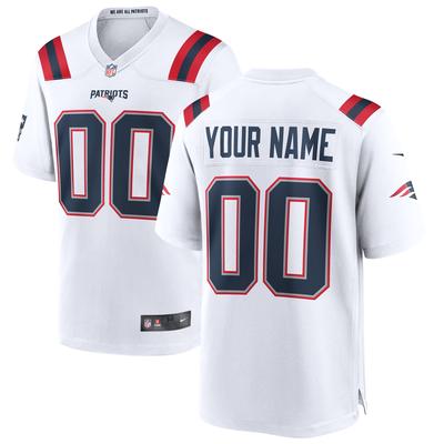 New England Patriots Nike Game Auswärtstrikot - Personalisiert - Jugendliche Image