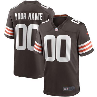 Cleveland Browns Nike Game Heimtrikot - Braun - Personalisiert - Herren Image