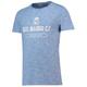 Real Madrid Bedrucktes T-Shirt - Blau - Herren