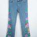 Lilly Pulitzer Jeans | Lilly Pulitzer Size 6 Floral Embroidered Jeans | Color: Blue | Size: 6
