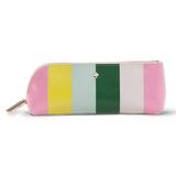 Kate Spade Office | Kate Spade Stripe Pencil Case And Accessories | Color: Pink/Yellow | Size: Os