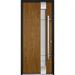 VDomDoors Deux Ready to Install Oak Prehung Front Entry Doors Wood in Brown | 79.2 H x 34.15 W x 3.55 D in | Wayfair DEUX1713ED-OAK-36-LH