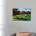 East Urban Home Grazing Sheep Rhinebeck by Patty Baker - Wrapped Canvas Painting Canvas | 18 H x 26 W x 1.5 D in | Wayfair