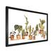 East Urban Home Indoor House Plants Urban Jungle I - Painting on Canvas Canvas, Wood in Brown/Green/White | 12 H x 20 W x 1 D in | Wayfair