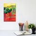 East Urban Home Fields in Fauve II by Patty Baker - Wrapped Canvas Painting Canvas | 12 H x 8 W x 0.75 D in | Wayfair