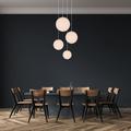 Latitude Run® Ailet 1 - Light Single Globe Pendant Glass in White | 14 H x 14 W x 14 D in | Wayfair C6F3CD1747EC4F15B4333E99E7D41200