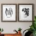 Bay Isle Home™ B & W Indoor Plant V - 2 Piece Painting Print Set Paper in White | 24 H x 36 W x 1.5 D in | Wayfair 012DF60399F844A98E6CA6D3A2D87760