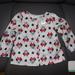 Disney Shirts & Tops | Disney Baby Minnie Mouse Gray Long Sleeve Snap | Color: Gray/Red | Size: 6-9mb