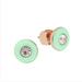 Kate Spade Jewelry | Kate Spade Candy Drops Enamel Stud Earrings In Pastel Green | Color: Gold/Green | Size: Os