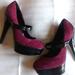 Jessica Simpson Shoes | Jessica Simpson Platforms | Color: Black/Red | Size: 6