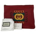 Gucci Bags | Gucci Women's Vintage Style Monogram Logo Pouch Red Color Dm23 | Color: Red | Size: Os