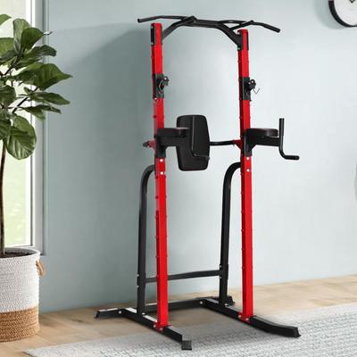 Ainfox Power Tower with Pull-Up Bars Workout Dip Stands Strength Training Fitness Equipment