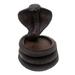 NOVICA Cobra Strike, Wood catchall - 6.75" H x 4.7" W x 5.5" D