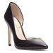 Jessica Simpson Shoes | Jessica Simpson Paryn D'orsay Black Leather Heels Size 9 | Color: Black | Size: 9